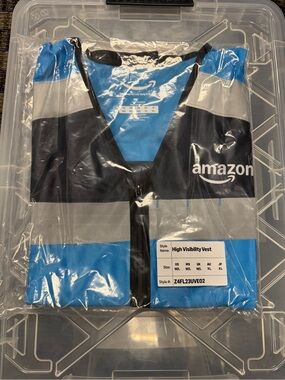 Amazon High Visibility Vest - New M/L